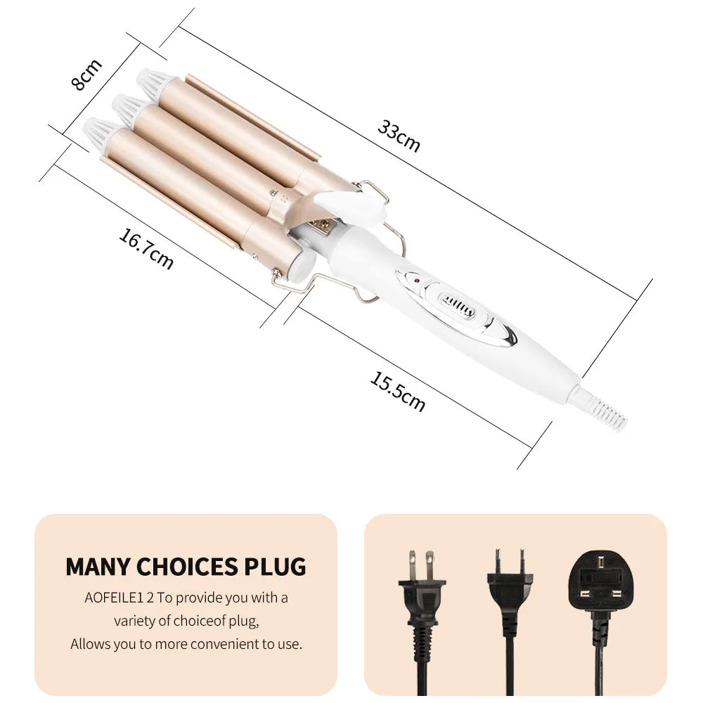 Crimping Curling Iron