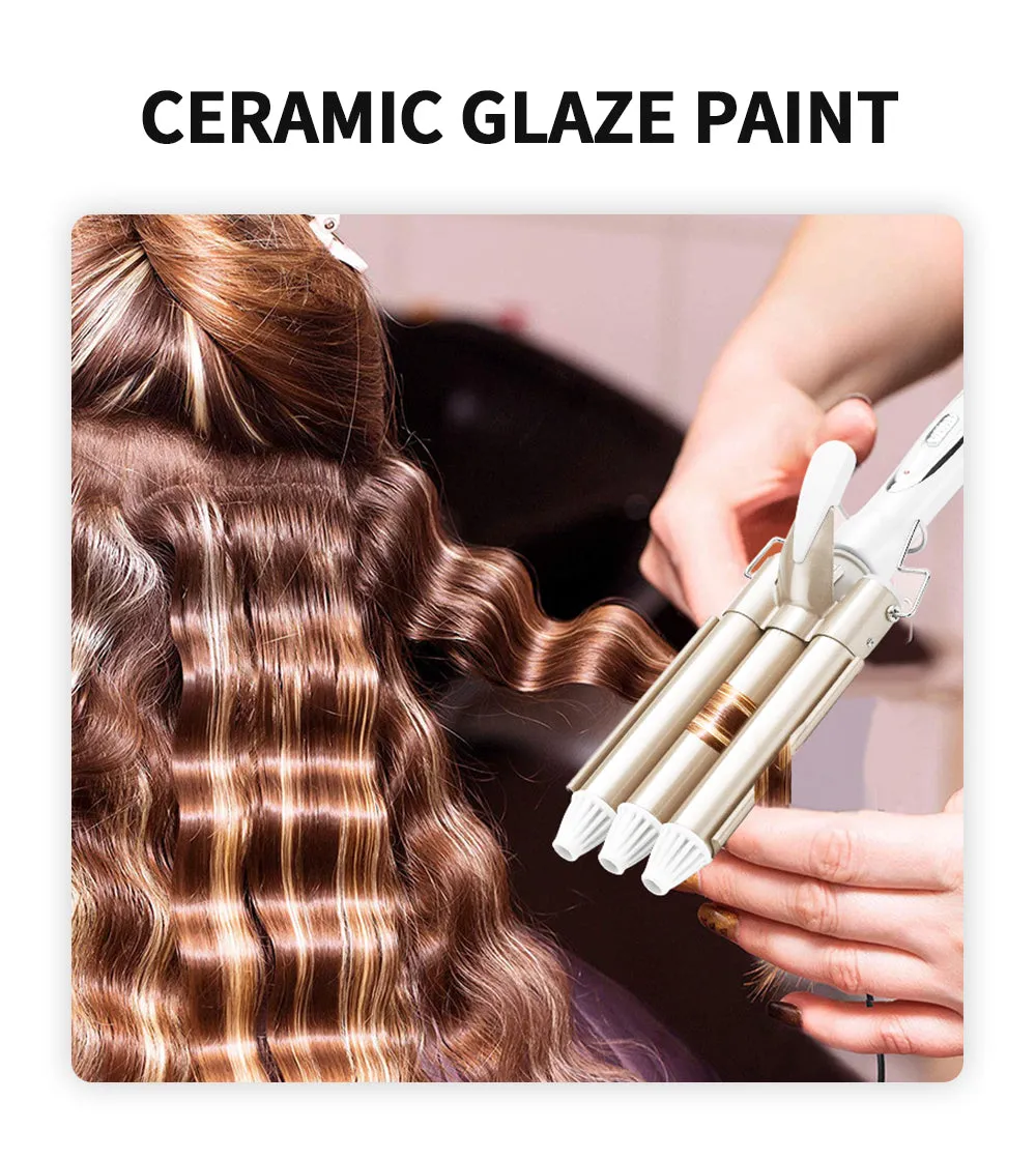 Crimping Curling Iron