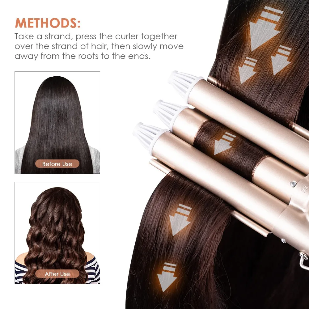 Crimping Curling Iron