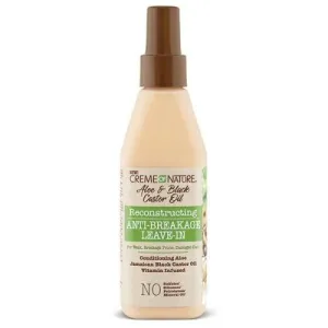Crème of Nature Aloe Black Castor Oil Leave in 8oz/236ml