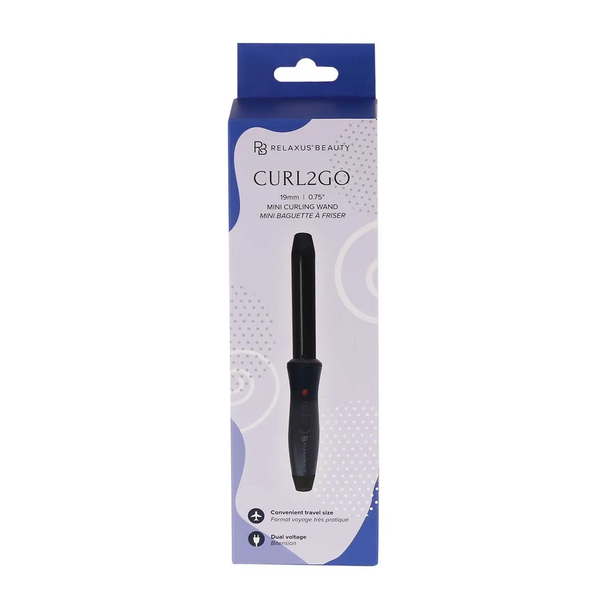 Curl2Go Mini Curling Iron (19mm Barrel)
