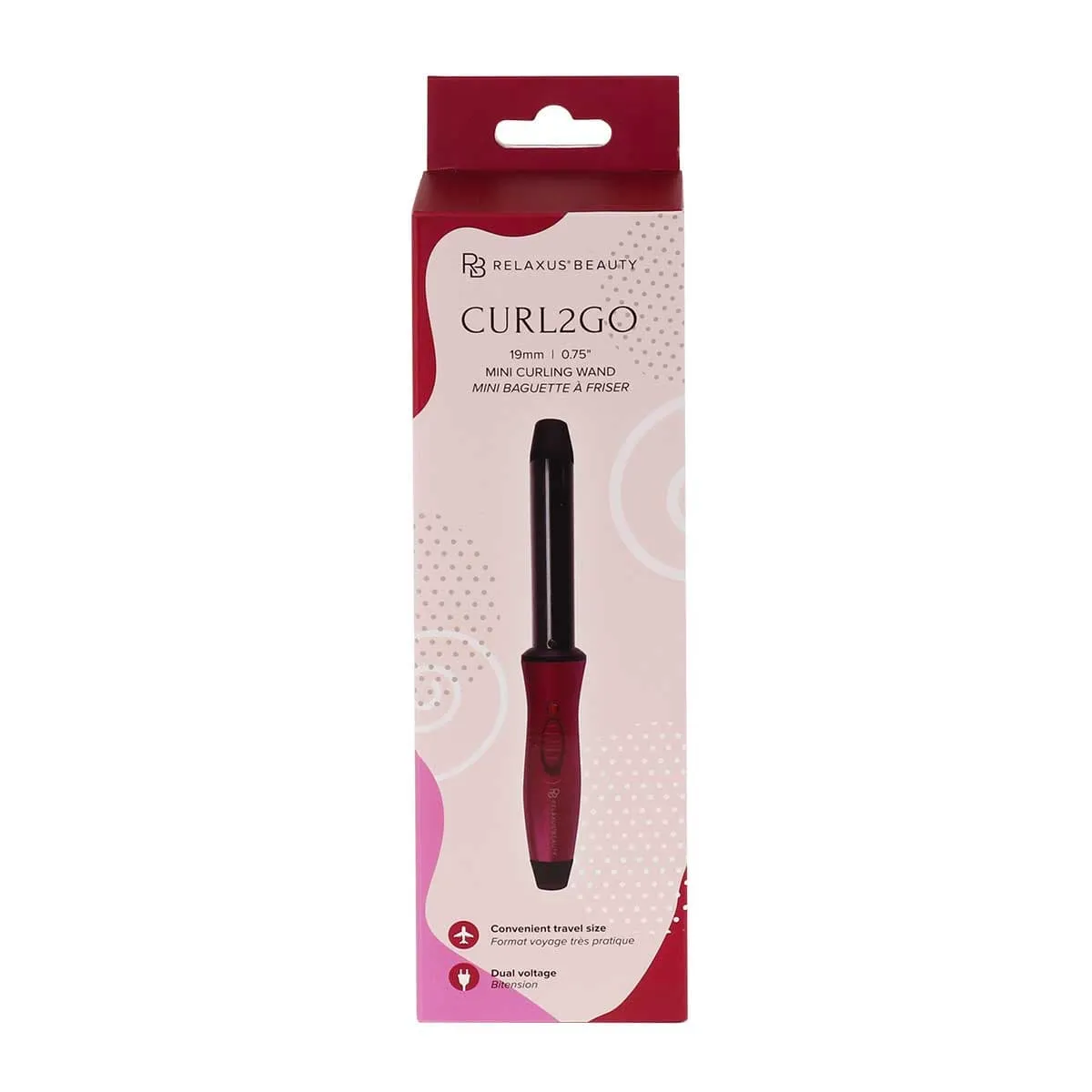Curl2Go Mini Curling Iron (19mm Barrel)