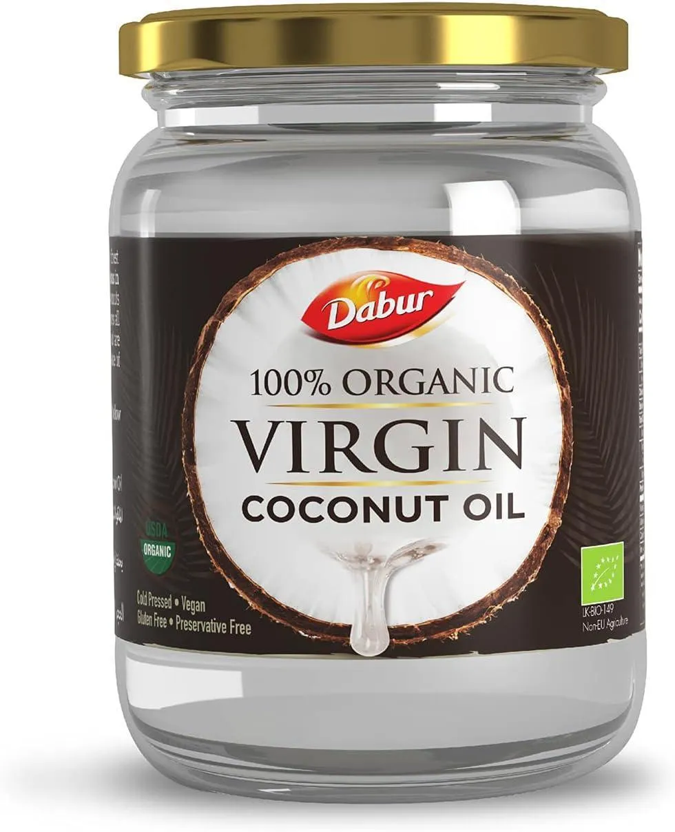 Dabur Virgin Coconut Oil 100% Organic - 500ml