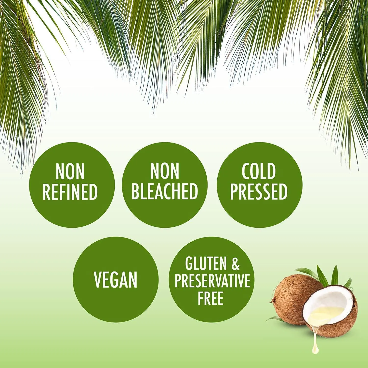 Dabur Virgin Coconut Oil 100% Organic - 500ml