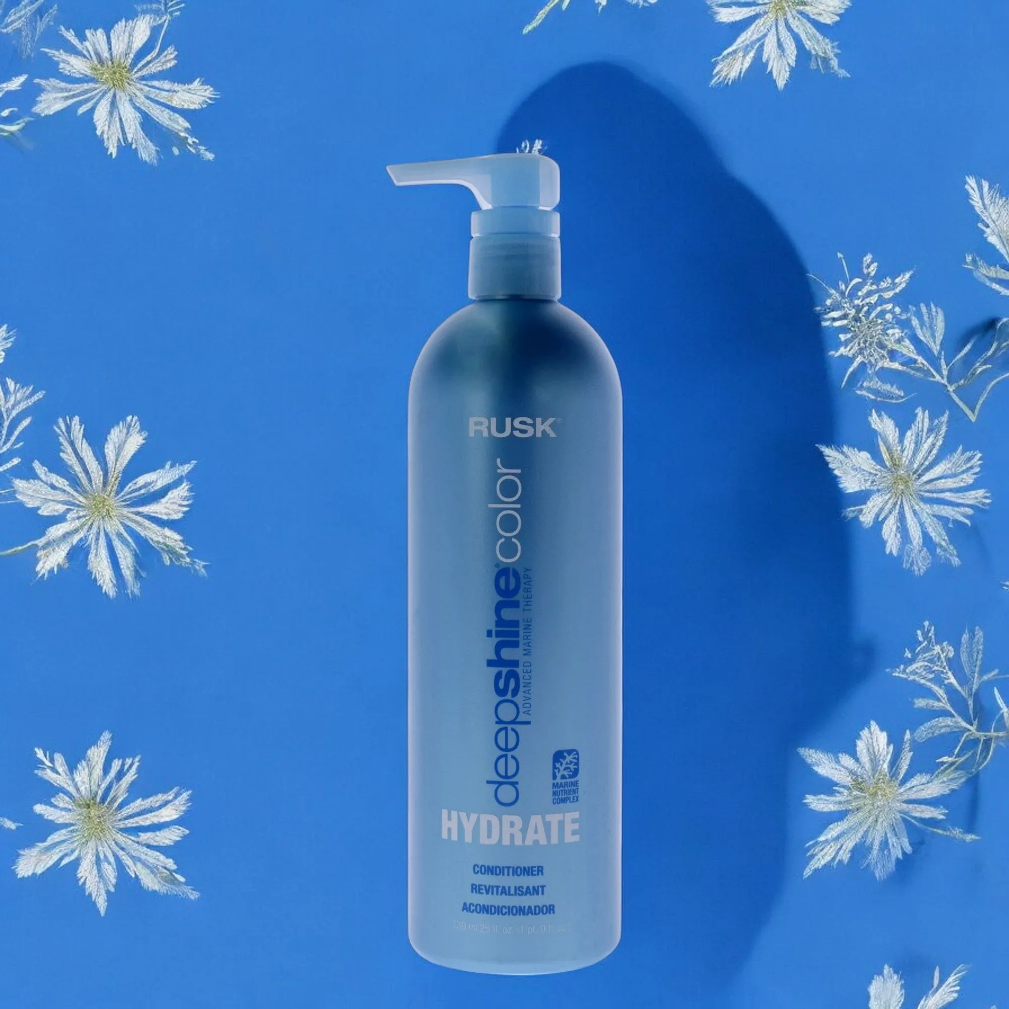 Deepshine Color Hydrate Conditioner by Rusk for Unisex - 25 oz Conditioner