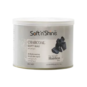 Derma Shine Charcoal Soft Wax 400g