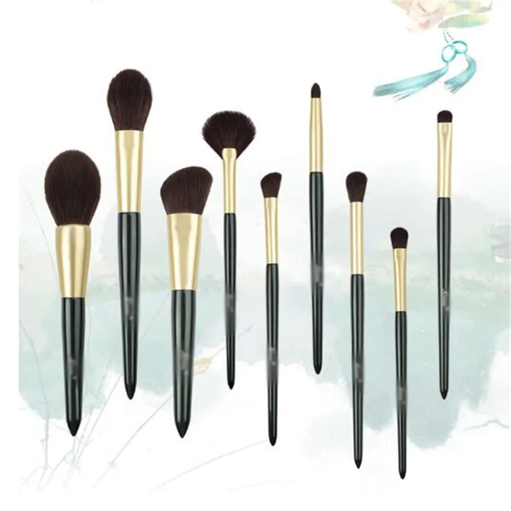 DFHBFG Makeup Makeup Set Brush Snow White Makeup Brush Loose Powder Brush Eye Shadow Brush Blush Brush(As the picture shows,D)