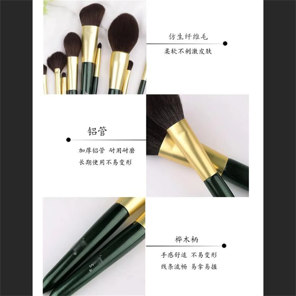 DFHBFG Makeup Makeup Set Brush Snow White Makeup Brush Loose Powder Brush Eye Shadow Brush Blush Brush(As the picture shows,D)