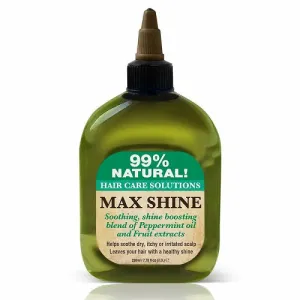 Difeel: Hemp 99% Natural Max Shine Hair Oil Pro-Growth 2.5 OZ