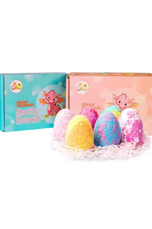 Dinosaur Egg Bath Bomb - Set of 6