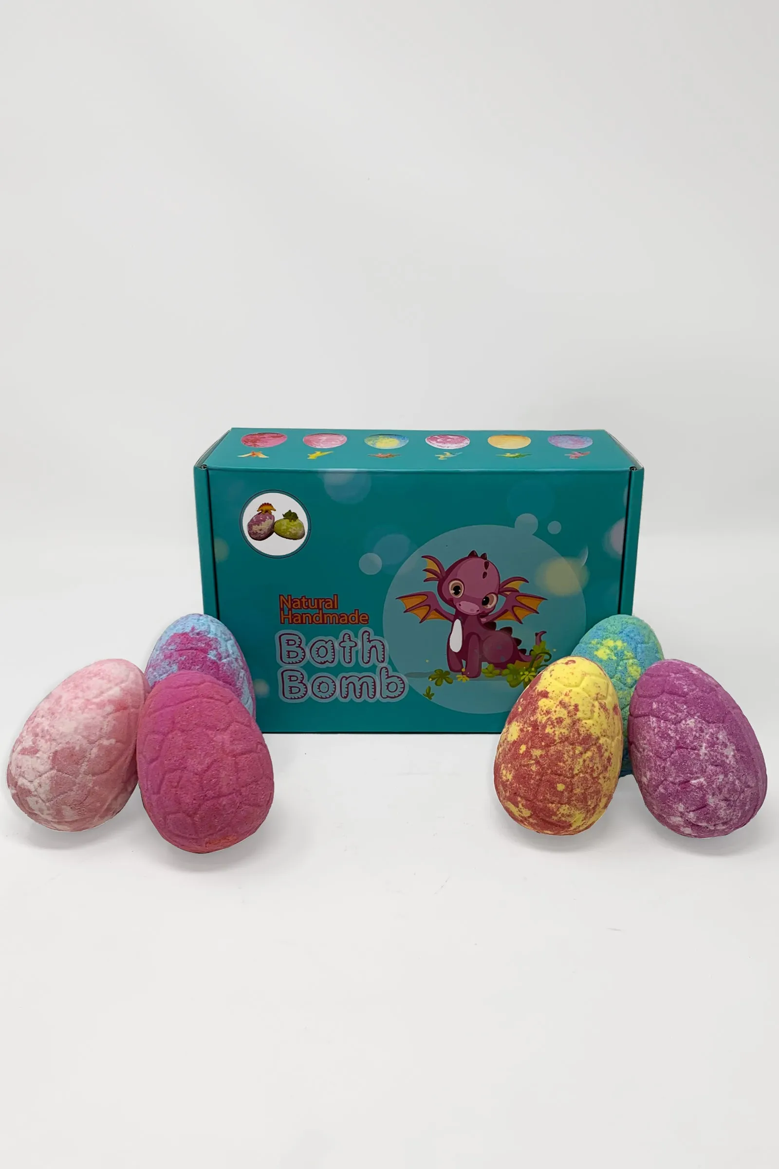 Dinosaur Egg Bath Bomb - Set of 6