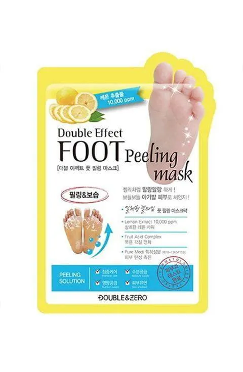 [Double & Zero] Double Effect Foot Peeling Mask (2Pcs)