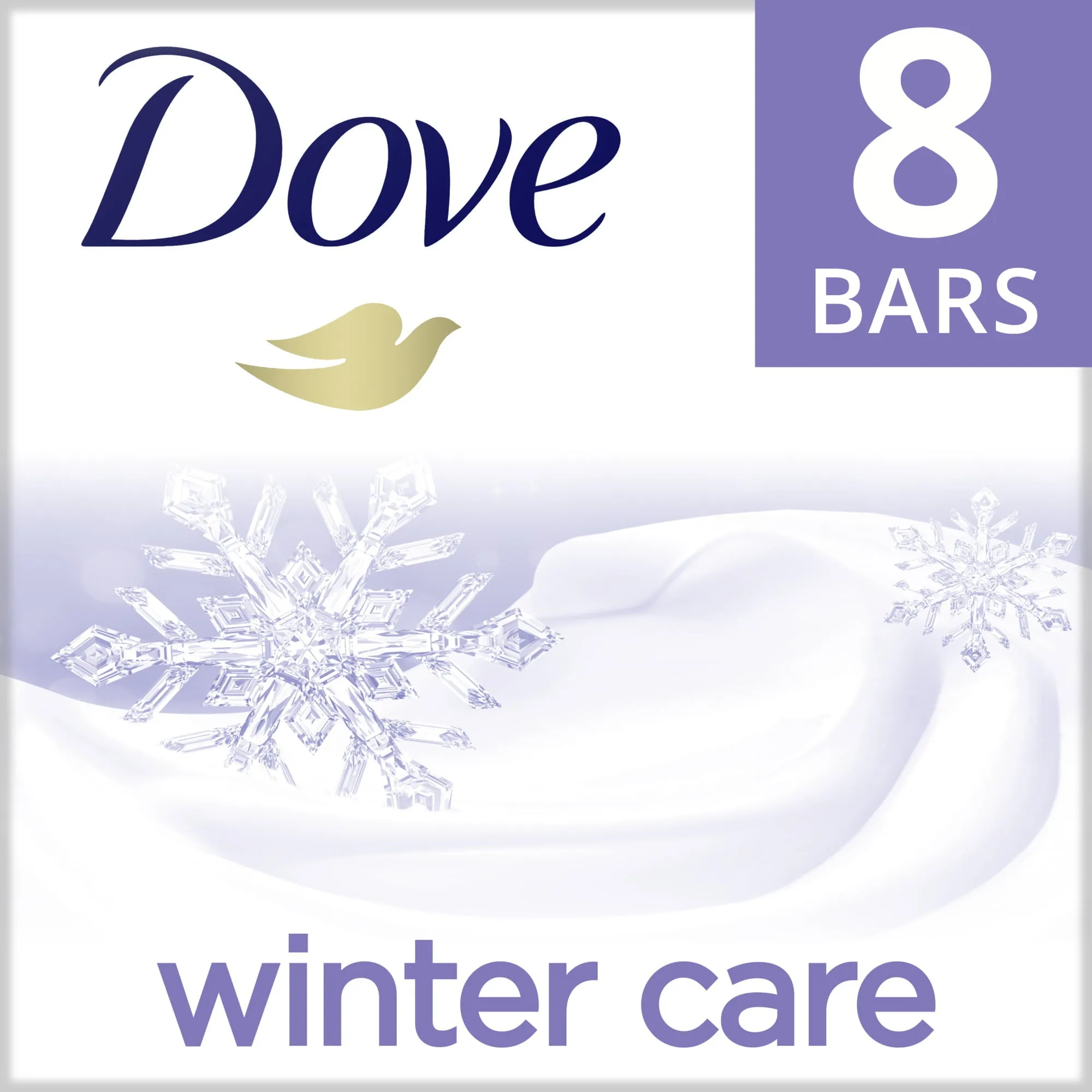 Dove Beauty Bar Winter Care, 4 oz, 8 Bar