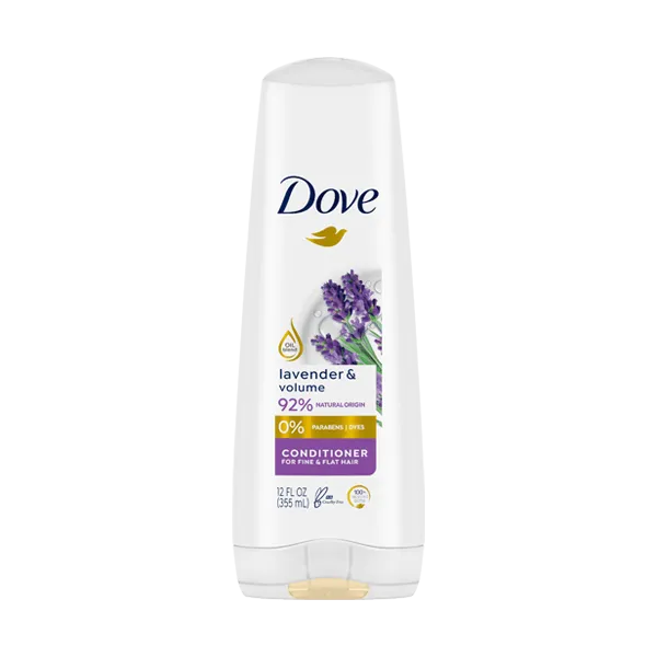 DOVE LAVENDER AND VOLUME CONDITIONER 355ML