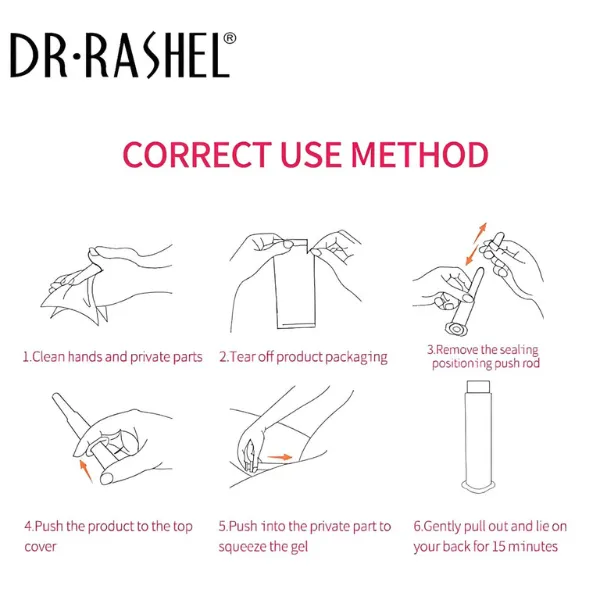 Dr Rashel Feminine Tightening Whitening Gel 3 X 3ml