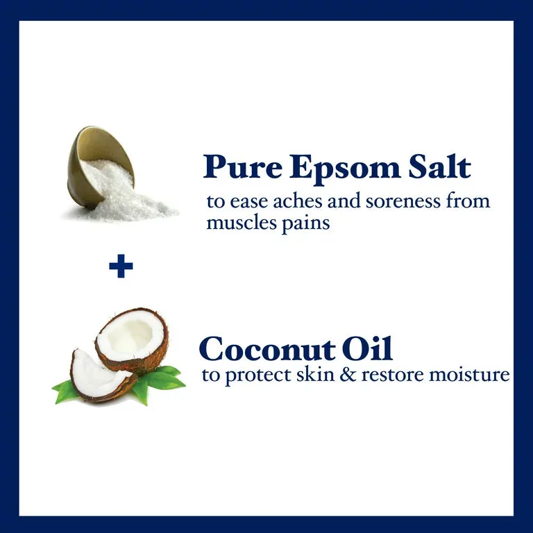 DR TEAL’S Epsom Salt Body Scrub Nourish & Protect with Coconut Oil & Essential Oils