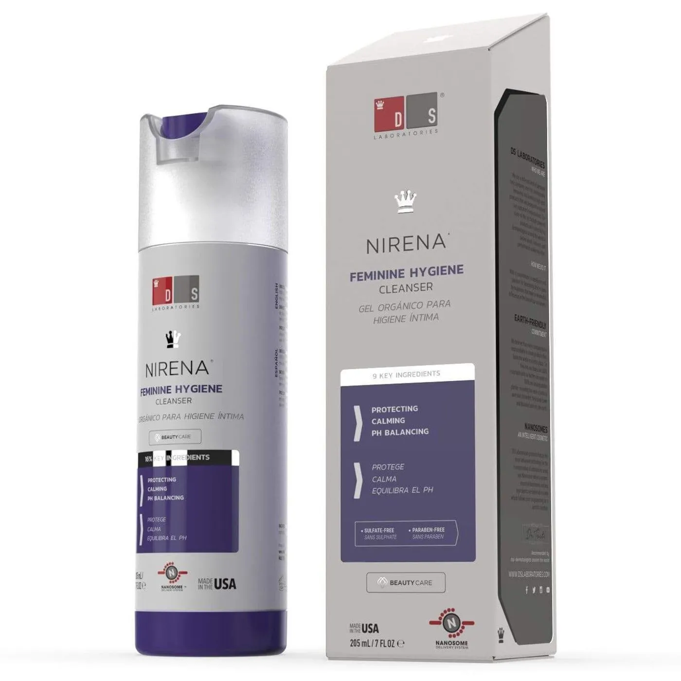Ds Nirena Feminie Hygiene Cleansing Gel 205 ML