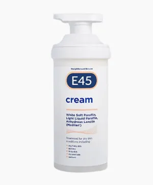 E45  Dermatological Cream With Pump