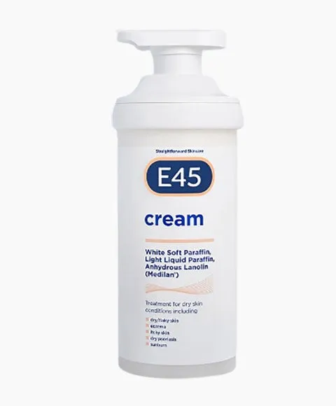 E45  Dermatological Cream With Pump
