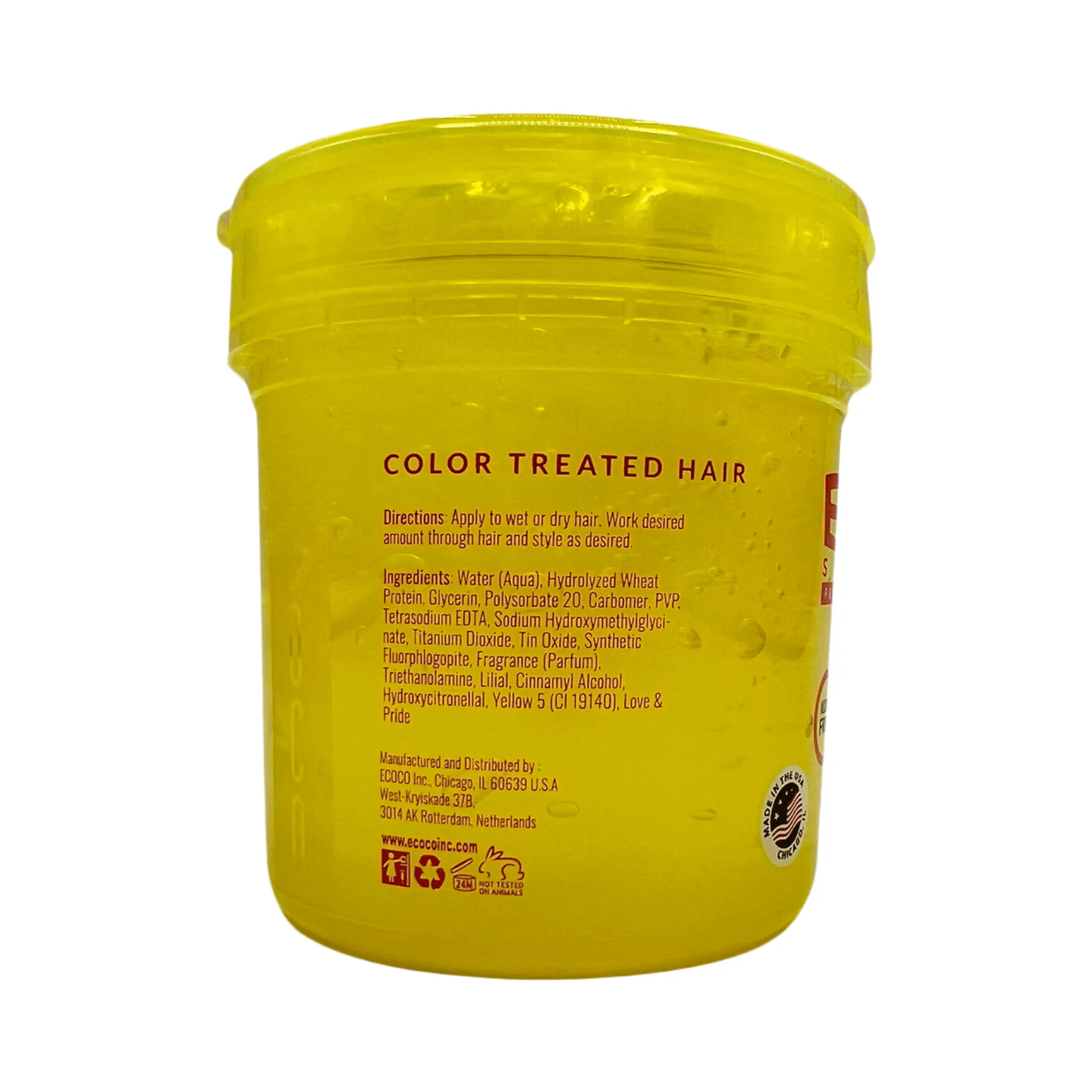 Eco Style Professional Styling Gel Colour Treated Hair 473ml