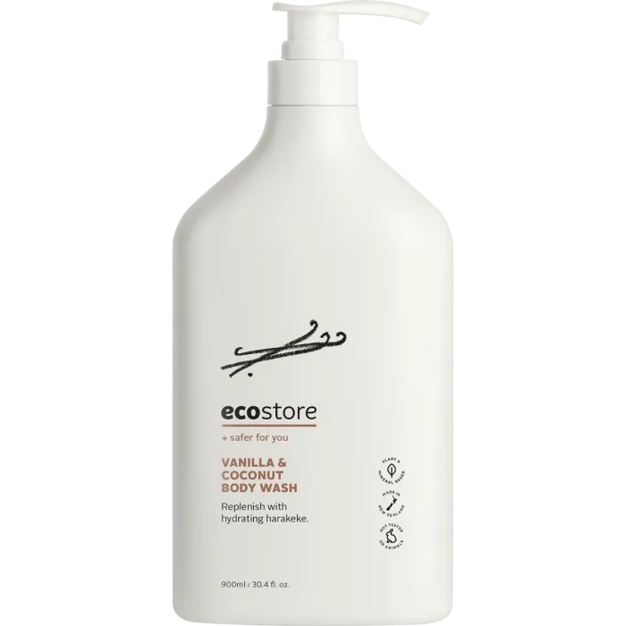 Ecostore - Body Wash - Vanilla & Coconut 900ml