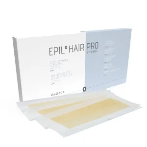 Epil Hair Pro by Sibel Cold Wax Strips Body 6 x 2 Pcs