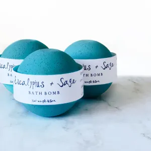 Eucalyptus   Sage Bath Bomb