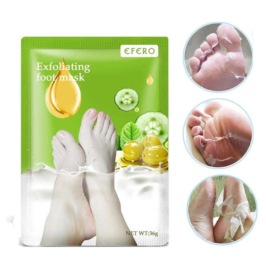 Exfoliating Peel Foot Mask Callus Hard Head Skin Remover