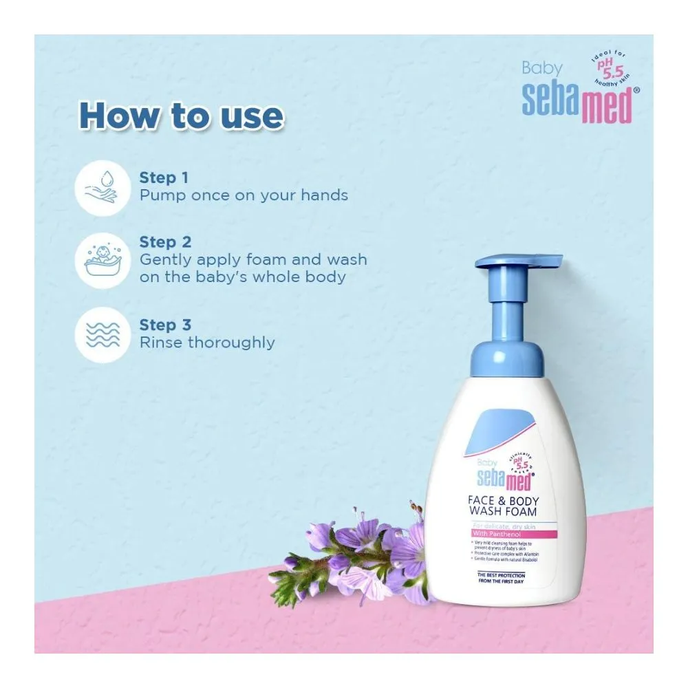 Face & Body Foam Wash White - 400 ml