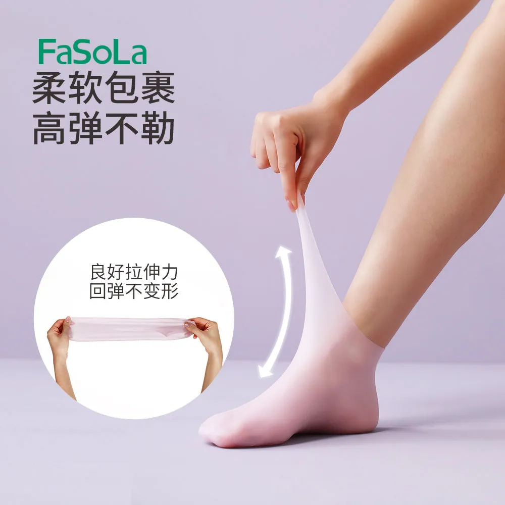 FaSoLa Protective Moisturising Socks in Pink