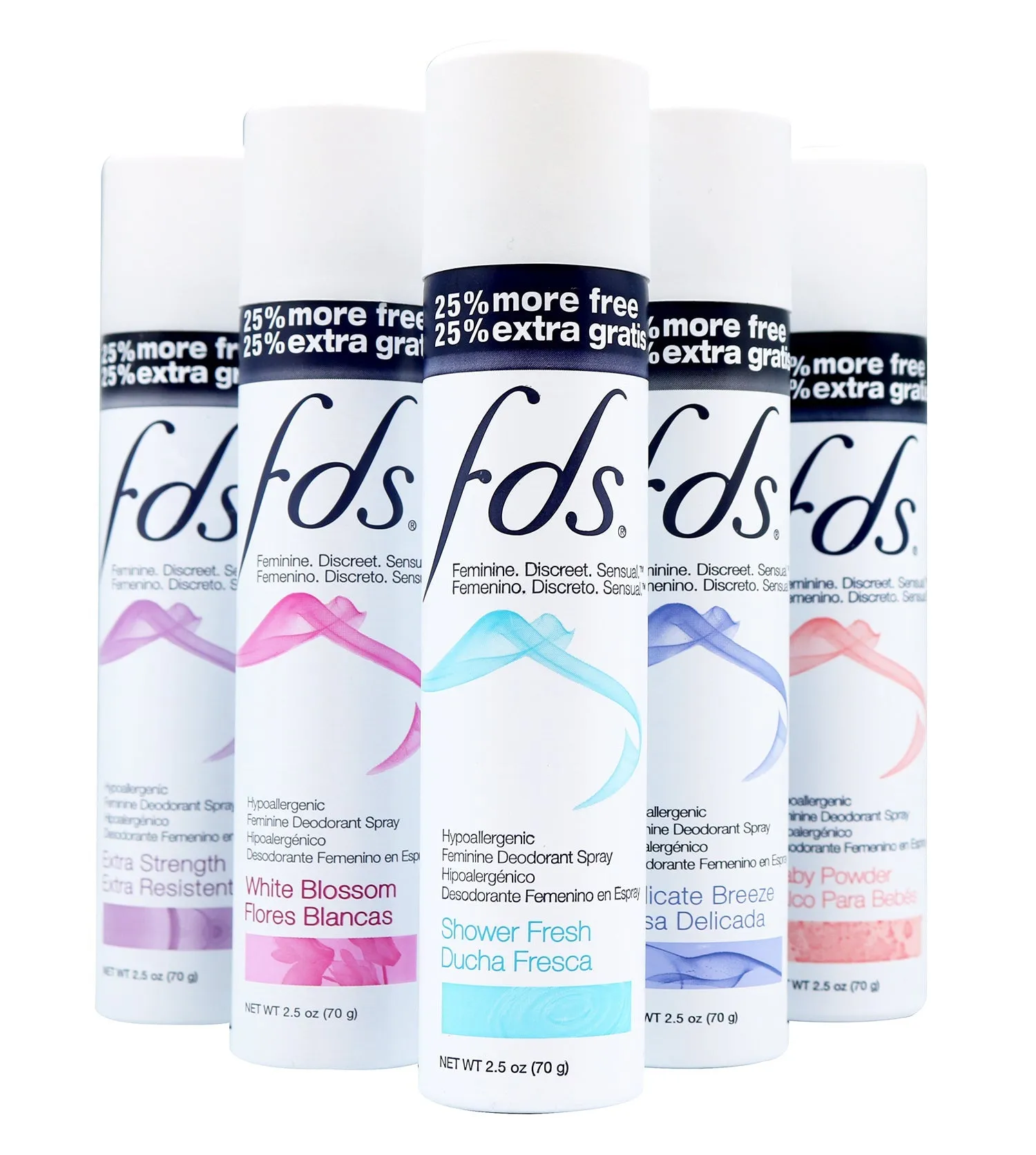 FDS Hypo-Allergenic Feminine Deodorant Spray 2oz