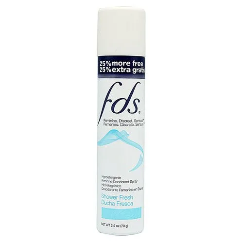 FDS Hypo-Allergenic Feminine Deodorant Spray 2oz