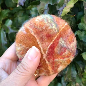 Felted Cider Soap