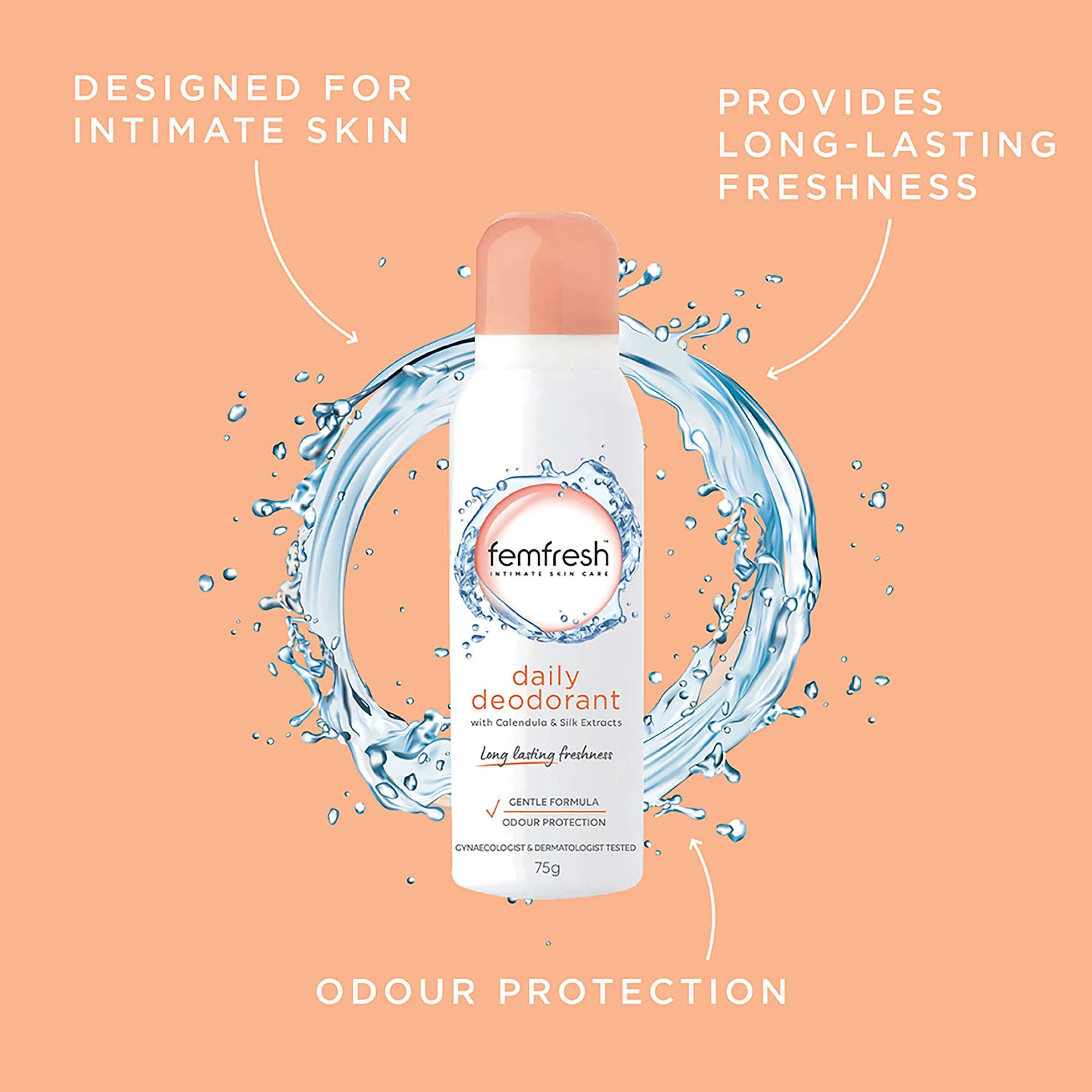 Femfresh Feminine Deodorant Spray 75g
