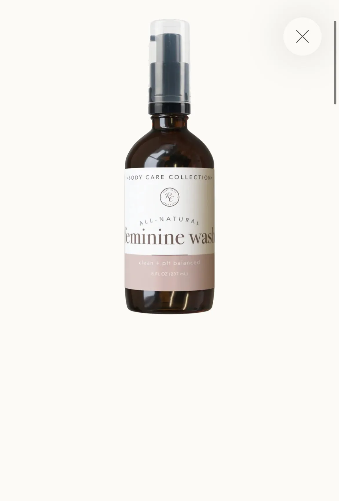 Feminine Wash | 8 Oz RC