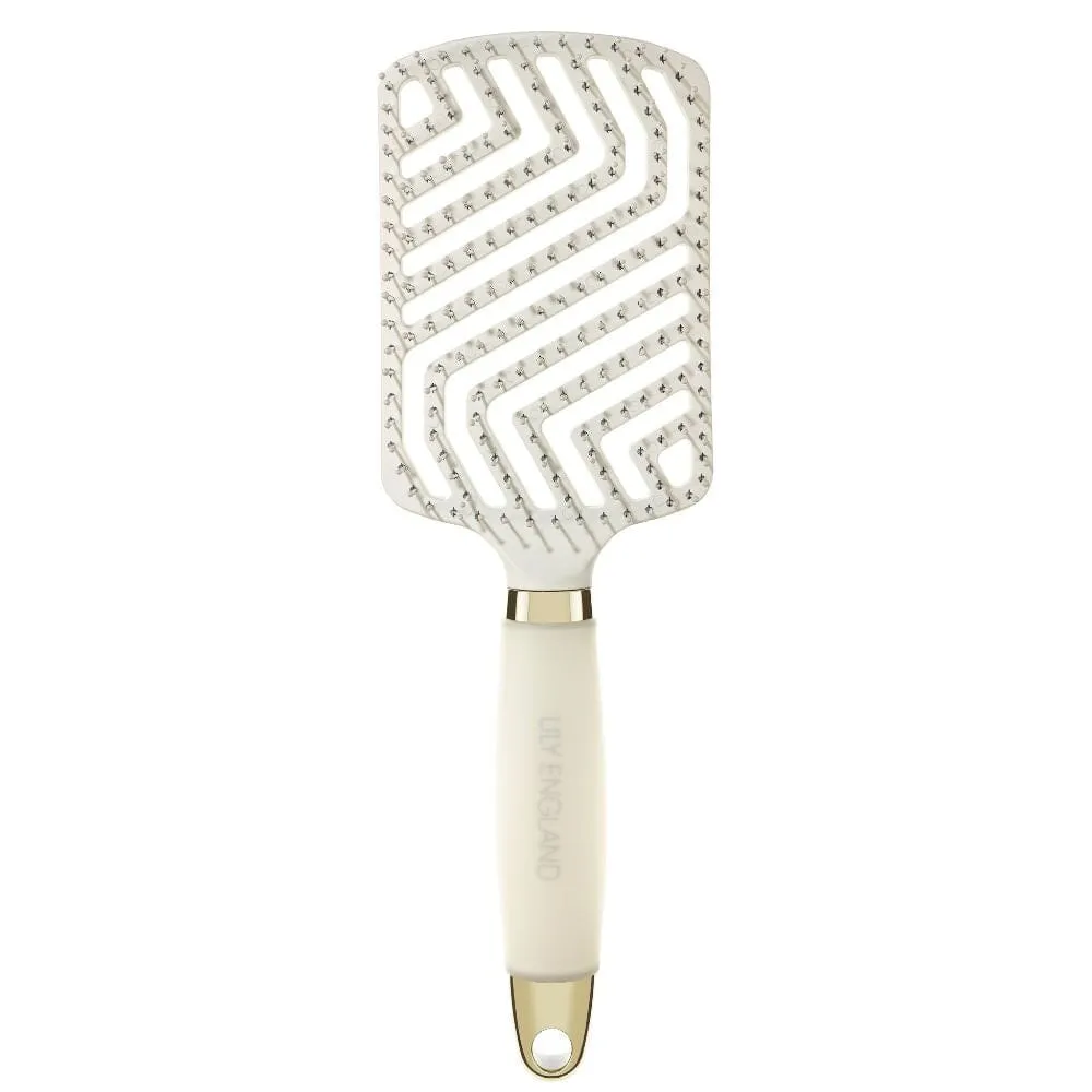 Flexible Paddle Brush Gel Handle - Beige