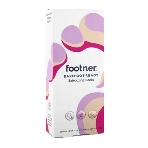 Footner Exfoliating Socks - one pair