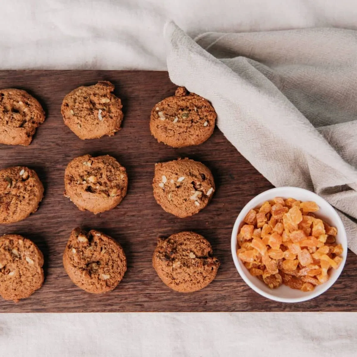 Franjos Kitchen Belly Bump Pregnancy Biscuits - Ginger   Apricot