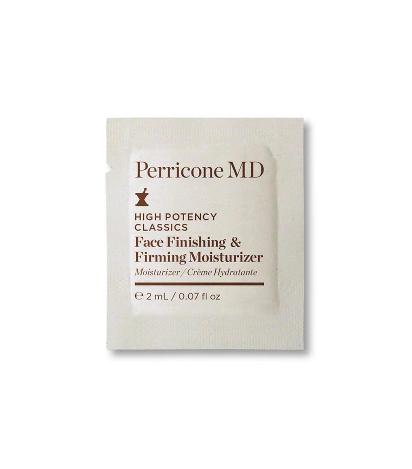 Free High Potency Classics Face Finishing & Firming Moisturizer Packet