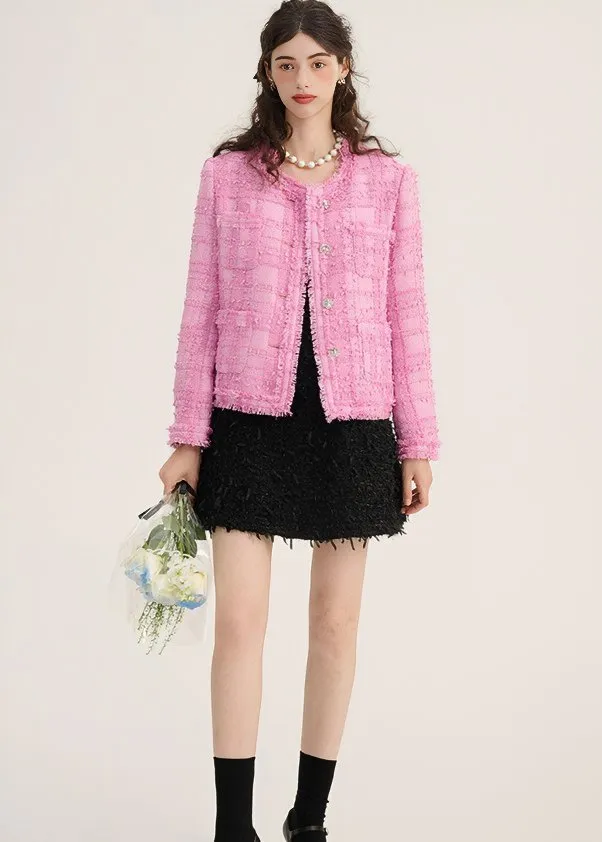 FRINGE FLAMINGO JACKET