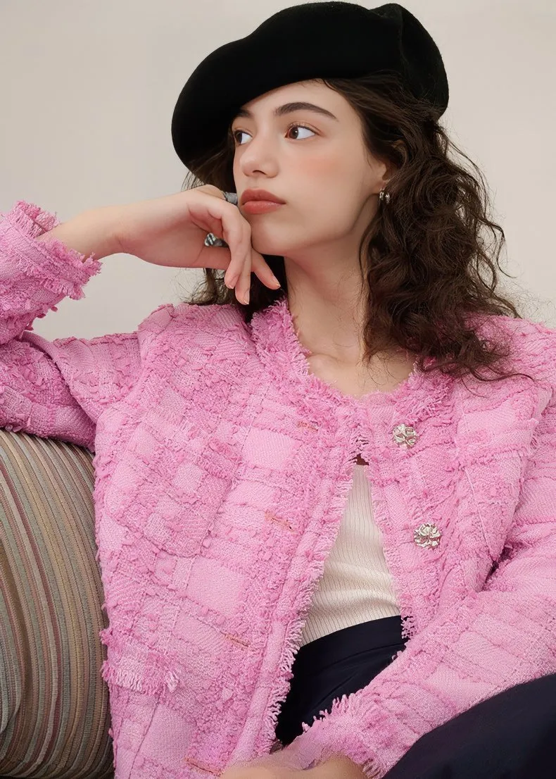 FRINGE FLAMINGO JACKET