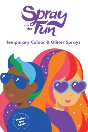 FunWorld Flourescent Green Temporary Color Hair Spray