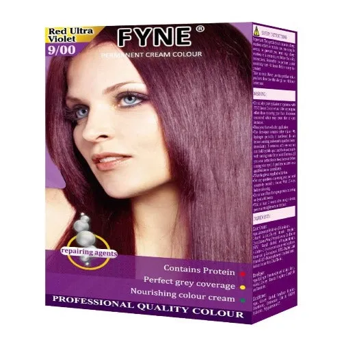 Fyne Permanent Cream Hair Colour - Vibrant, Long-Lasting Shades for Stunning Hair