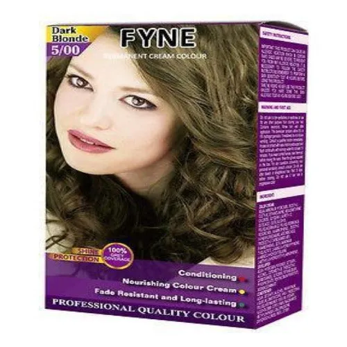 Fyne Permanent Cream Hair Colour - Vibrant, Long-Lasting Shades for Stunning Hair