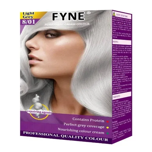 Fyne Permanent Cream Hair Colour - Vibrant, Long-Lasting Shades for Stunning Hair