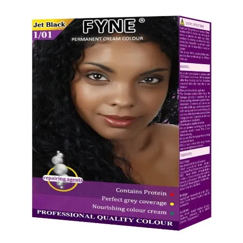 Fyne Permanent Cream Hair Colour - Vibrant, Long-Lasting Shades for Stunning Hair