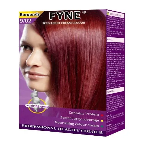 Fyne Permanent Cream Hair Colour - Vibrant, Long-Lasting Shades for Stunning Hair