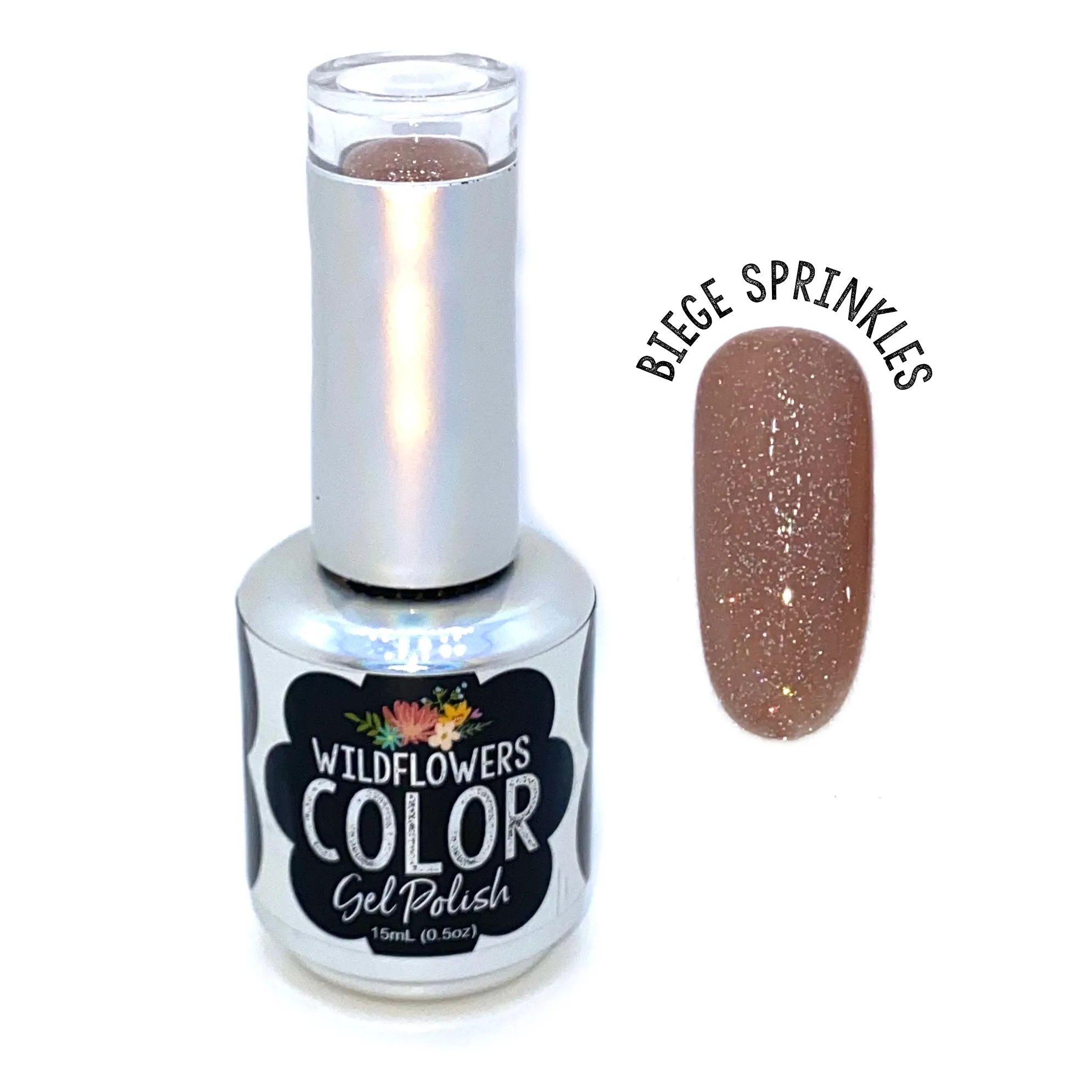 Gel Polish Sprinkles - Beige