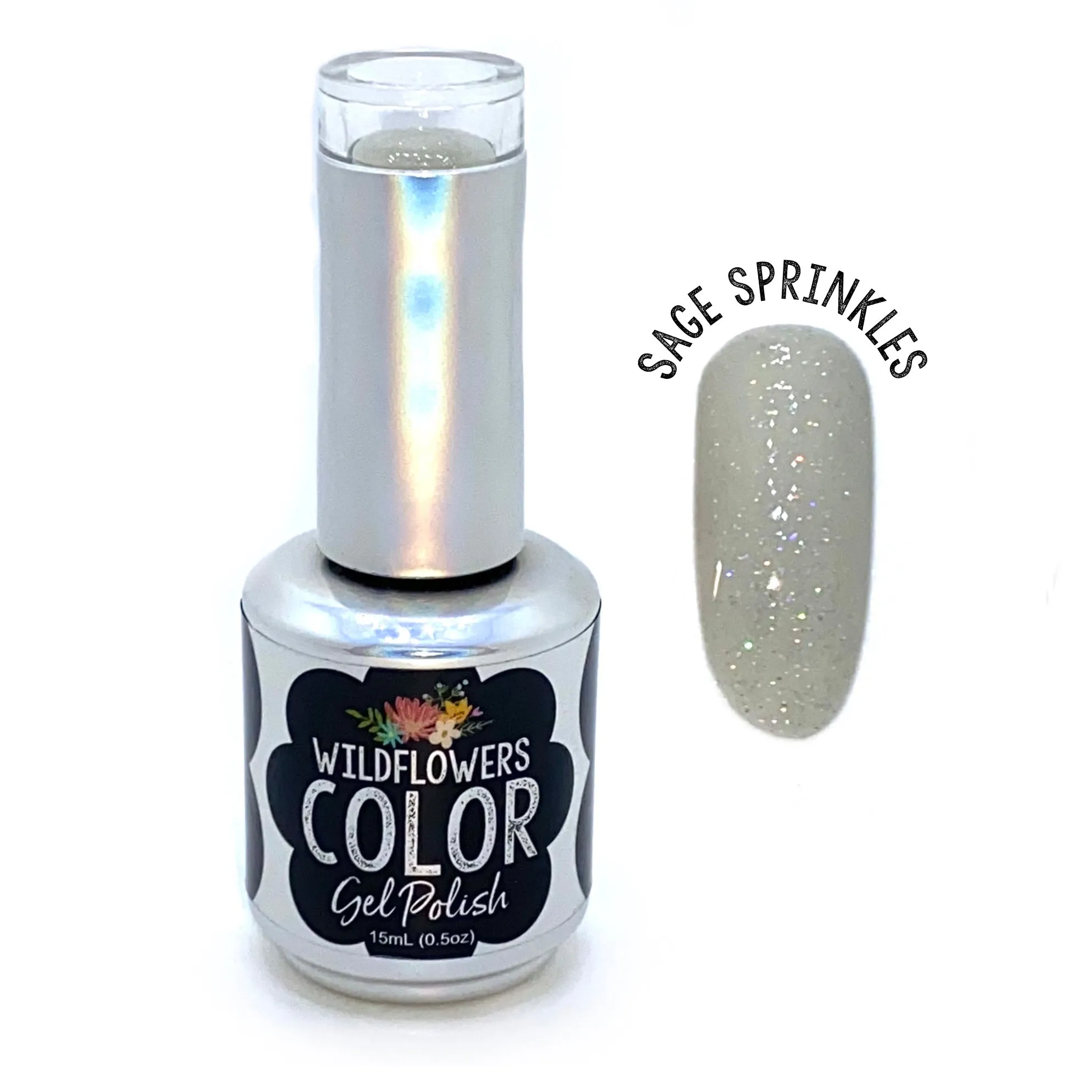 Gel Polish Sprinkles - Sage