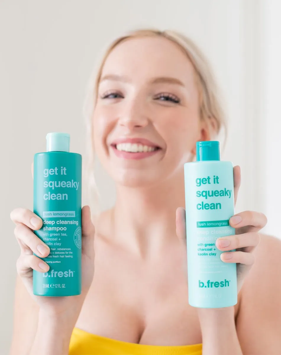 get it squeaky clean deep - cleansing shampoo